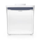 POP 2.8qt Plastic Big Square Airtight Food Storage Container Clear