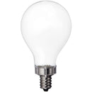 GE A15 E12 (Candelabra) LED Bulb Soft White 40 Watt Equivalence 2 pk, Pack of 12