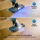 Cordless Hard Floor Vacuum Mop - Green