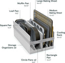 Non-Stick Ceramic Complete Bakeware Set - Black