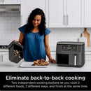 8 qt 2-Basket Air Fryer - DualZone Technology