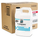 Franklin Compare Floor Cleaner, 1Gal Bottle, 4/Carton - FKLF216022CT