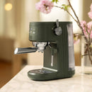 Barista Mini Espresso Machine with 15-Bar Pressure and Steam Wand - Dusty Moss