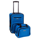 Softside Carry On Luggage Set - Blue