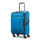 Softside Carry On Spinner Suitcase - Blue