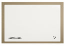 MooreCo Gloss-Finish Porcelain Dry Erase Board, Wall Mounted, 36 inH x 48 inW, White - 208JC