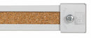 MooreCo 96 in Aluminum Map Rail, Tan, 6 PK - 522H