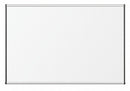 MooreCo Gloss-Finish Porcelain Dry Erase Board, Wall Mounted, 48 inH x 72 inW, White - 202OG-01