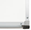 MooreCo Gloss-Finish Porcelain Dry Erase Replacement Panel, Wall Mounted, 48"H x 72"W, White - 2R2AG