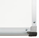 MooreCo Gloss-Finish Porcelain Dry Erase Replacement Panel, Wall Mounted, 48"H x 120"W, White - 2R2AK