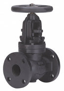 Milwaukee Valve Globe Valve, Flange x Flange, Cast Iron, 6 in Pipe Size - Valves - 2981-M 6"