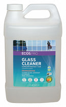 Ecos Pro Glass Cleaner, 1 gal Cleaner Container Size, Hard Nonporous Surfaces Chemicals For Use On - PL9962/04
