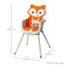 4-in-1 Convertible High Chair - Fox