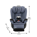 Gold Revolve 360 Extend All-in-One Rotating Convertible Car Seat - Flint