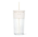 Straw Tumbler - Cream