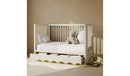 Casablanca Convertible Crib with Drawer - Frosted Oat