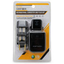 Travel Voltage Converter and Adapter Kit with Pouch