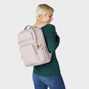 Signature Day Trip Backpack Taupe - Open Story™: 24L Water-Resistant Laptop Bag