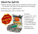 Brady Spill Kit/Station, Bag, Universal, 7 gal - SKA-ATK-GRNG