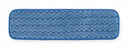 Rubbermaid Microfiber Quick Change 5" x 18" Wet Mop Head, Blue - FGQ41000BL00