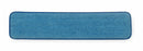 Rubbermaid Microfiber Quick Change 5" x 24" Wet Mop Head, Blue - FGQ41100BL00