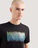 Armani Exchange Box Logo Gradient Tee