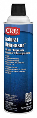 CRC Degreaser, 20 oz Cleaner Container Size, Aerosol Can Cleaner Container Type, Unscented Fragrance - 14005