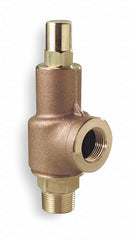 Aquatrol Bronze Adjustable Relief Valve, MNPT Inlet Type, FNPT Outlet Type - 69F1-300