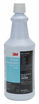 3M Disinfectant, 1 qt. Cleaner Container Size, Bottle Cleaner Container Type, Lemon Fragrance - TB QUAT