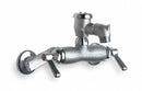 Chicago Faucets Straight Service Sink Faucet, Lever Faucet Handle Type, 12.00 gpm, Chrome - 305-VBRCF