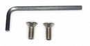 Chicago Faucets Vandal Resistant Handle Screw And Wrench Kit, Fits Brand Chicago Faucets, Stainless Steel - 420-020KJKNF