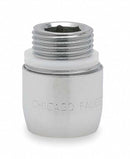 Chicago Faucets Aerated Outlet, Fits Brand Chicago Faucets, Chrome, Brass - E3-2JKABCP