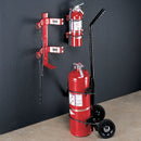 Amerex Fire Extinguisher Bracket, Strap, 13 lb Capacity, 4 1/4 in to 6 1/4 in Cylinder Dia., Steel - 862