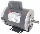 Dayton 1/2 HP Belt Drive Motor, Capacitor-Start, 1725 Nameplate RPM, 115/230 Voltage, Frame 56 - 3K199