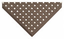 Condor Drainage Mat, 6 ft L, 4 ft W, 5/8 in Thick, Black - 3LMD4