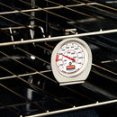 Rubbermaid Oven Thermometer, 60 to 580 Temp. Range (F), 20 to 300 Temp. Range (C), Analog - FGTHO550