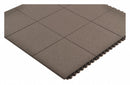 Notrax Interlocking Antifatigue Mat, Black, 1 EA - 556S0033BL