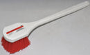 Tough Guy 20 inL Polyester Long Handle Scrub Brush, White - 3NB65