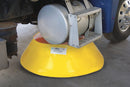Enpac Containment Pool, 66 gal Spill Capacity, 18 in Height, Yellow Color, 48 in Outside Dia. - 5966-YE