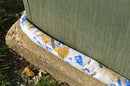 Brady Absorbent Sock, Oil-Based Liquids, 12 gal, 8 ft - OIL806