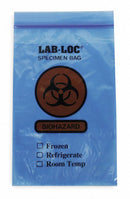 Top Brand Specimen Transfer Bag, 6 In. W, PK1000 - LAB20609BE