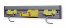 Rubbermaid Gray Plastic Closet Organizer/Tool Holder, 1 EA - FG199200GRAY