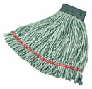 Rubbermaid Side Gate Synthetic String Wet Mop Head, Green - FGA25206GR00