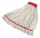 Rubbermaid Side Gate Cotton String Wet Mop Head, White - FGA25306WH00