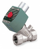 Redhat 120V AC Stainless Steel Solenoid Valve, Normally Closed, 1/2" Pipe Size - 8210G037