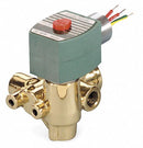Redhat 120V AC Brass Quick Exhaust Solenoid Valve, Normally Closed, 3/8" Pipe Size - EF8321G002