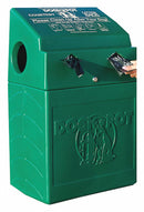 Dogipot 10 gal Rectangular Pet Waste Station, Plastic, Green - 1005-2