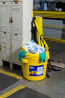 Brady Spill Kit/Station, Drum, Oil-Based Liquids, 16 gal - SKO-20