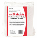 ACL Staticide Dry Wipe, Staticide, 12" x 13", Number of Sheets 50, White - LF-50