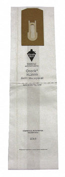 Tough Guy Vacuum Bag, Paper, 2-Ply, Standard Bag Filtration Type, For Vacuum Type Upright Vacuum - 3ZJL9